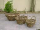 BSK 18 OVAL SET OF 3 WITH HANDLE